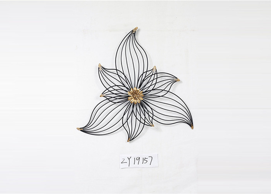 Gold Accents Metal Wall Art Decor