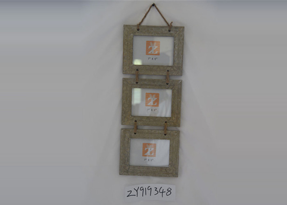 Customized Triple Frame 4x6 Album Picture Frames